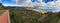 Coastline Madeira panorama view