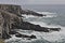 Coastline of Mizen Head in stormy weather