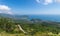 Coastline Montenegro from resort Petrovac.