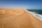 Coastline in the Namib desert near Sandwich Harbour