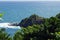 The coastline near Castle Bruce, Dominica island, Lesser Antilles