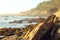 Coastline near Hearst Castle, San Simeon, California, USA