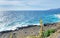 Coastline in Puerto del Carmen, Lanzarote, Spain