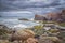 Coastline with rocks at Acadia National Park, Bar Harbor, Maine