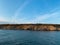 Coastline of St. Ivan Island in Black Sea in Sozopol, Bulgaria