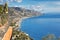 Coastline Taormina, Sicily, Italy