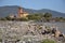 Coastline in Tuscany, Italy