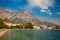 Coastline view of Baska Voda resort