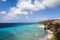 Coastline Views around Curacao Caribbean island