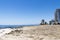 Coastline with views at Sea Point Promenade in Cape Town