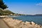 Coastline at Viganj on the Peljesac Peninsula, Croatia