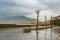 Coastline and waterfront in Trapani, Sicily