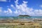 Coastline of White Island with Saline Island in the distance, Grenada