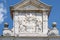 Coat of arms above entrance of Castle in Ptuj, Slovenia