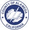 Coat of arms of Alameda County in California, United States