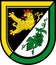 Coat of arms of Alzey-Land in Alzey-Worms in Rhineland-Palatinate, Germany