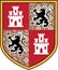 Coat of Arms Castle Lions vector shield