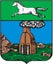 Coat of arms of the city of Barnaul 1846. Russia