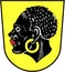 Coat of arms of the city of Coburg. Germany