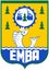 Coat of arms of the city of Emva. Komi Republic. Russia