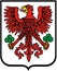 Coat of arms of the city of Gorzow Wielkopolski. Poland
