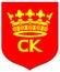 Coat of arms of the city of Kielce. Poland