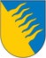 Coat of arms of the city of Kohtla-JÃ¤rve. Estonia