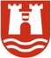 Coat of arms of the city of Linz. Austria