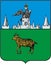 Coat of arms of the city of Lugan in 1781. Oryol Region . Russia