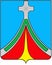 Coat of arms of the city of Lyudinovo. Kaluga region. Russia