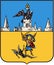 Coat of arms of the city of Maloarkhangelsk. Oryol Region . Russia