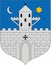 Coat of arms of the city of Szombathely. Hungary