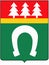 Coat of arms of the city of Tosno. Leningrad region.