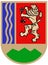 Coat of arms of the city of Troyan. Bulgaria