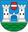 Coat of arms of the city of Wels. Austria