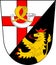 Coat of arms of Cochem-Zell in Rhineland-Palatinate, Germany