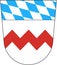 Coat of arms of the Dachau region. Germany