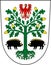 Coat of arms of Eberswalde in Barnim of Brandenburg, Germany