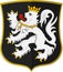 Coat of arms of Ghent in Flemish Region of Belgium