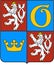 Coat of arms of the Hradec KrÃ¡lovÃ© Region. Czech