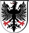 Coat of arms Ingelheim am Rhein in Mainz-Bingen of Rhineland-Palatinate, Germany