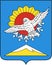 Coat of arms of the Kayerkan urban area. Norilsk Krasnoyarsk region . Russia.