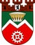 Coat of arms of Marzahn in Marzahn-Hellersdorf of Berlin, Germany