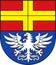Coat of arms of Monsheim in Alzey-Worms in Rhineland-Palatinate, Germany