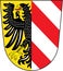 Coat of arms of Nuremberg city in Bavaria, Germany