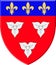 Coat of arms of Orleans in Centre-Val de Loire, France