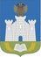 Coat of arms of the Oryol region. Russia