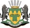 Coat of arms of the province of Limpopo. SOUTH AFRICA.