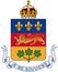 Coat of arms of the province of Quebec. Canada