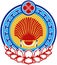 Coat of arms of the Republic of Kalmykia. Russia